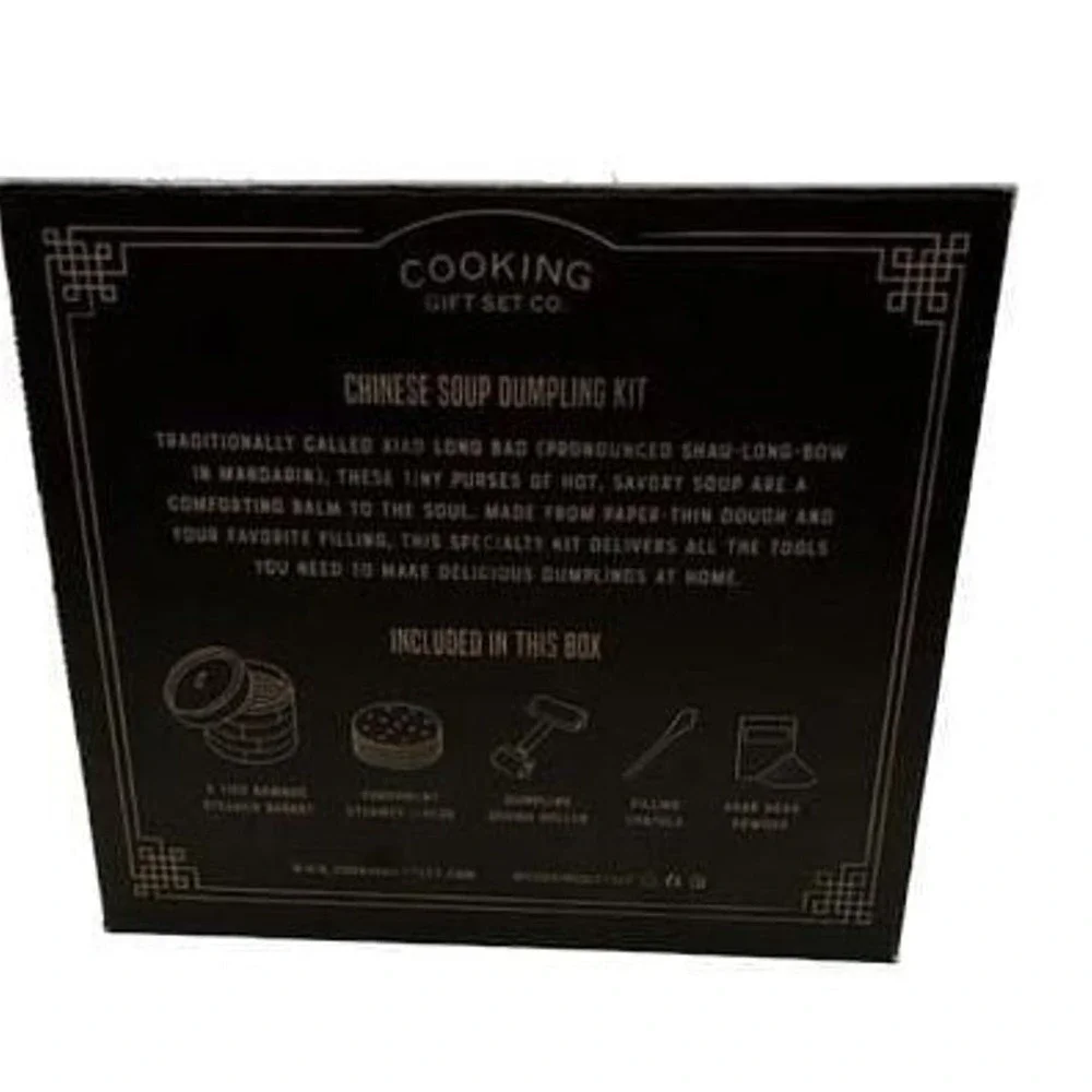 Cooking Gift Set Co. Chinese Soup Dumplings Xiao Long Bao Kit